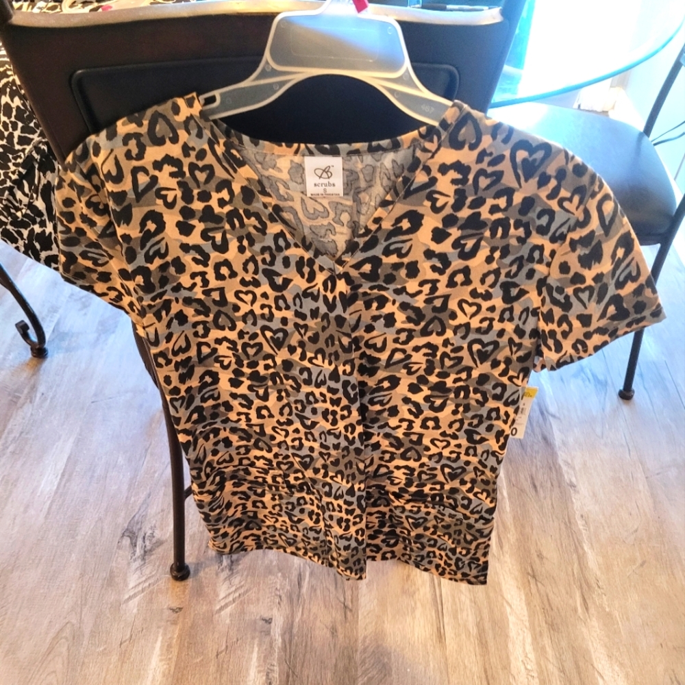NEW Scrub top. I have many more. Bundle and save. ships with order of 2 or more.